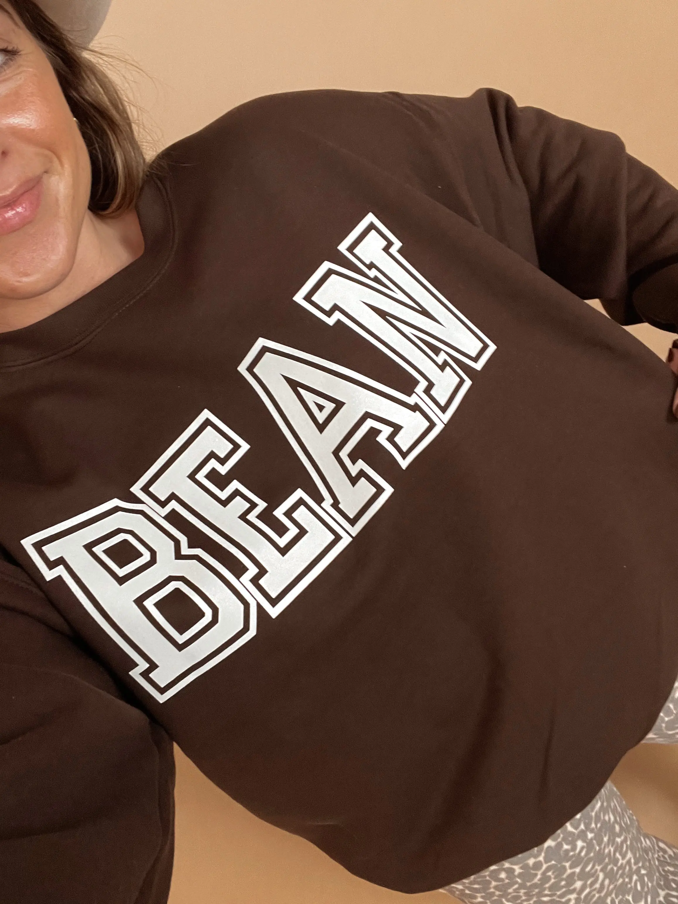 Signature Sweatshirt- Brown