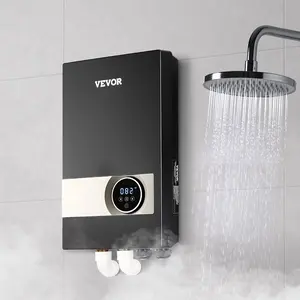 VEVOR 27kW Tankless Electric Water Heater Instant Hot with LCD Touch Child LockSummervibes
