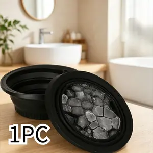 Foldable Silicone Face Ice Bath Bowl, Portable Facial Cold Plunge Therapy Washbasin, Reusable Spa Ice Bowl for Skin Tightening, Acne Relief, Ideal for Home Skincare and Travel Use face ice ice face bowl