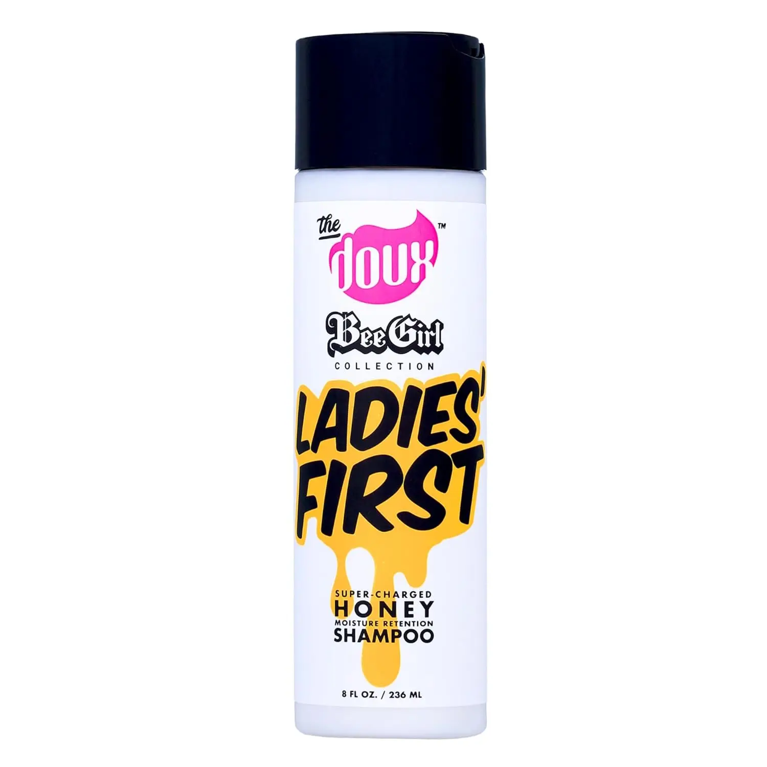 The Doux LADIES FIRST Honey Shampoo - Curl Shampoo with Honey, Aloe, and Vitamins B, C, and E - Shampoo for Women