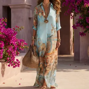 CHIFFON DRESS Summer Womenswear Casual
