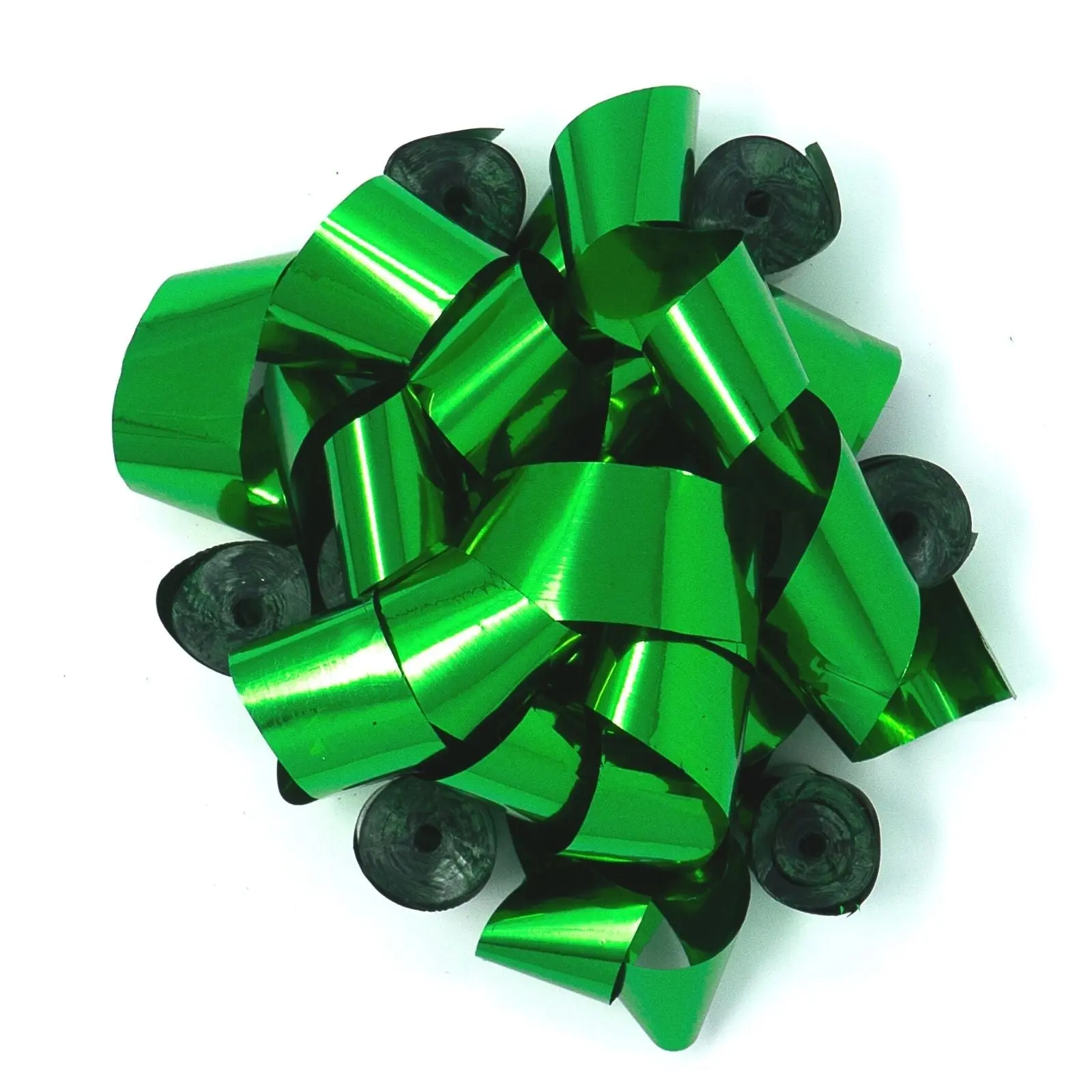 Green Metallic Foil Streamers - 20 Rolls (1" x 30')