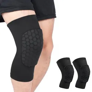 2 PC Knee Pads Knee Brace for Kids Youth Adult, Knee Support Collision Avoidance Pad Compression Knee Sleeve for Volleyball Football Cycling Running Basketball Baseball