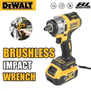 DEWALT DCF880 20V MAX 1/2 Cordless Impact Wrench 203Nm Compact Design LED Light Power Tool for Tire Shop, Auto Maintenance & DIY Garage Work 4-mode drive control
