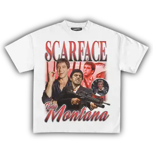 TONY MONTANA SCARFACE TEE UNISEX T-SHIRT, GRAPHIC TEE, GIFT FOR FANS