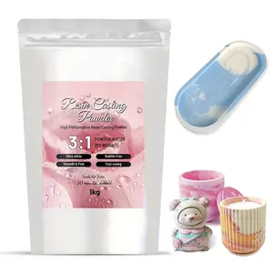 Gypsum Powder – Premium Grade Calcium Sulphate for Mushrooms & Gardening – Natural Superfine Additive in Resealable Pouch 1KG