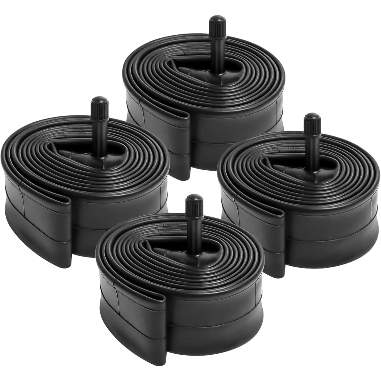 4-PCS 26"  Tubes 26x1.75/2.125 AV32MM Schrader Valve 26" Bicycle Tubes Compatible with 26 x 1.75 26x1.90 26x1.95 26x2.0 26x2.10 26x2.125  Bicycle Tire Tubes
