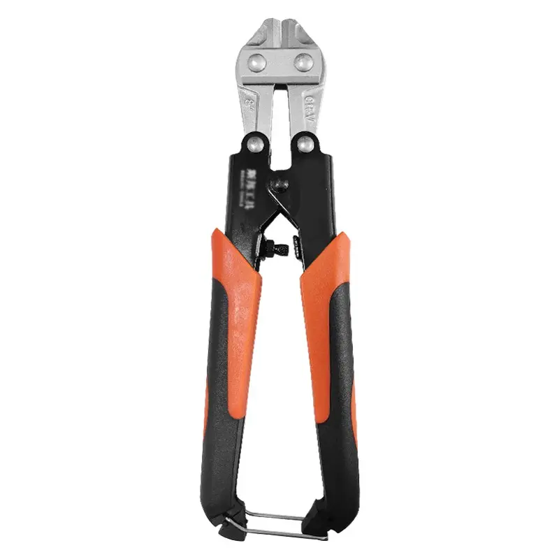 Multifunctional Wire Cutter, Mini Ergonomic Steel Wire Pliers, Safety Lock, Non-Slip Rubber Handle, High Strength