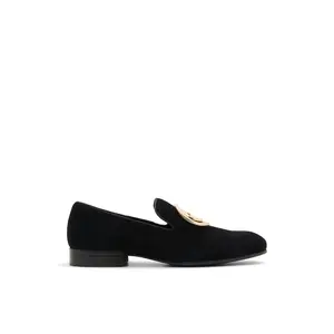 Wicked x ALDO Ozmopolitan Men's Black Suede Loafer Footwear Shoe