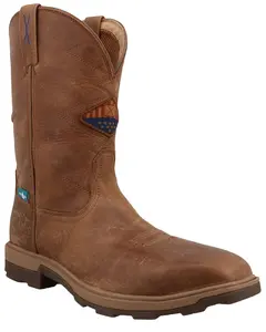 Twisted X Men's 11" Ultralite X&Trade; Waterproof Work Boot Nano Toe - Mulnw05