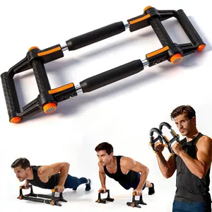 3-in-1 Adjustable Arm & Chest Trainer, Multifunctional Push-Up Bars, Home Gym Workout Equipment for Chest Building & Arm Strength Training