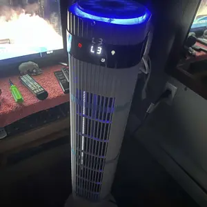 【New】Tower Fan for Bedroom, 28dB Silent Standing Fan with 12H Timer, Smart Auto Mode, 64° Oscillating Bladeless Cooling Fan for Home Office