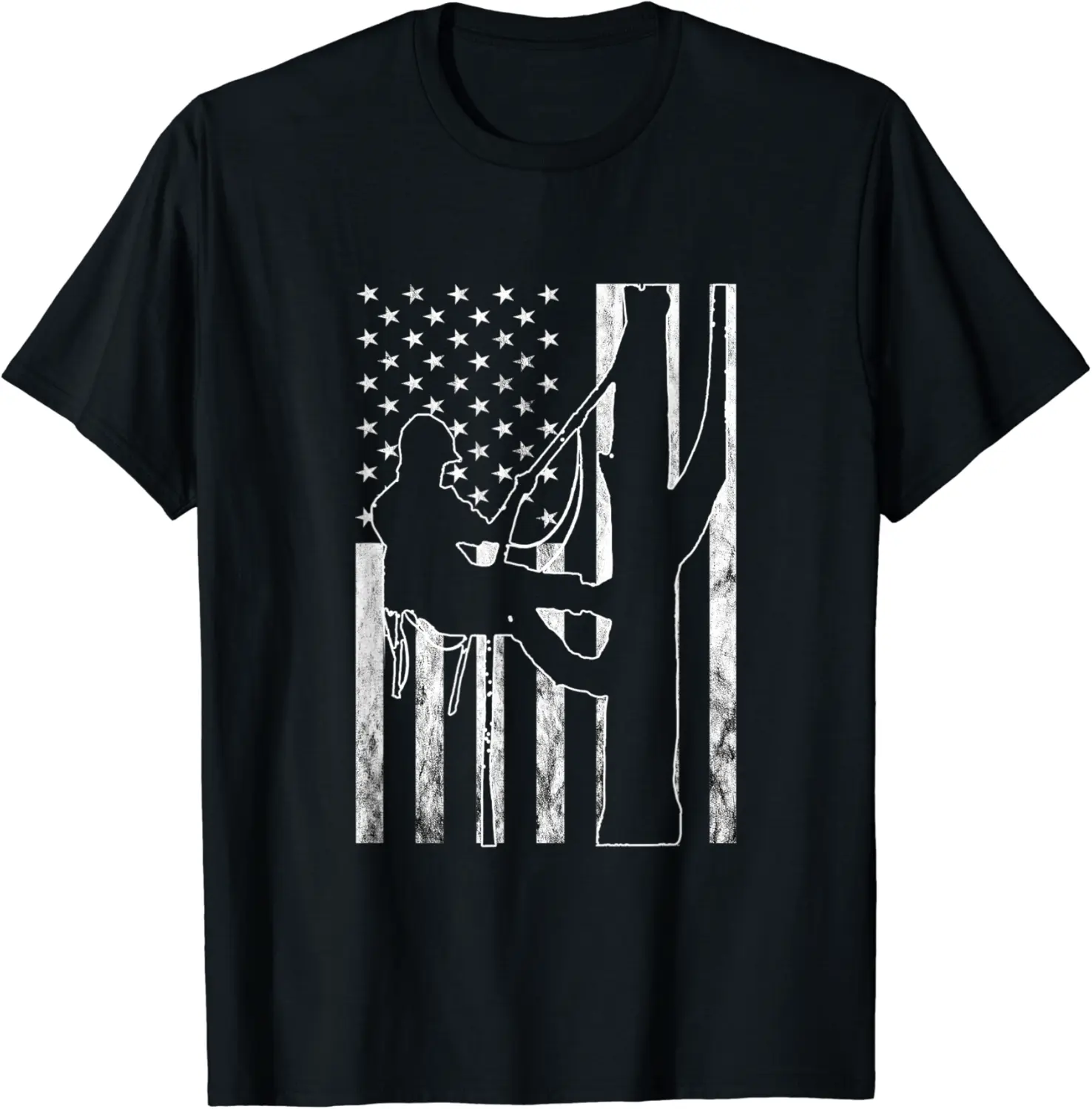 Tree Climber Outdoorsman Tree Climbing America Arborist T-Shirt - Latellestcha Shop 24B0C1XHHFRM