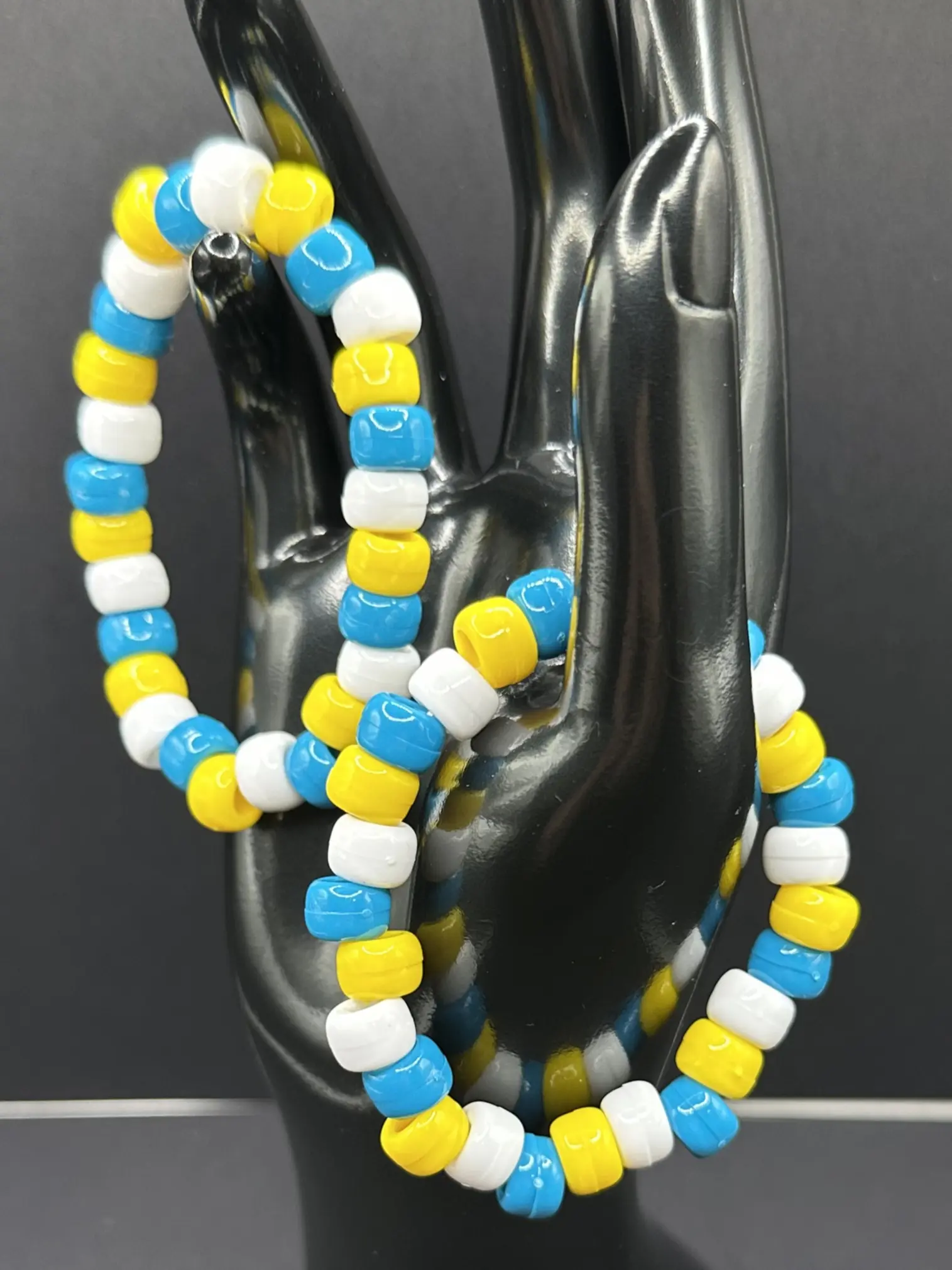 Zoey's Collections Golden Bear Bracelets - Pack of 2, Elegant Style, Donate to Childhood Cancer