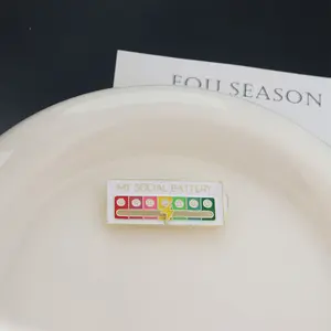 Adjustable Energy Brooch Pin, Personalized Sliding Design, Social Prop Metal Badge, Expression Lapel Pin, Durable Metal Pins, Unique Jewelry Accessory