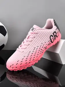 New Men Women Football Shoes World Cup Ag Long Nails Anti-Slip Training Outdoor Lawn Soccer Boots Low Top Short Nails Sports Shoes