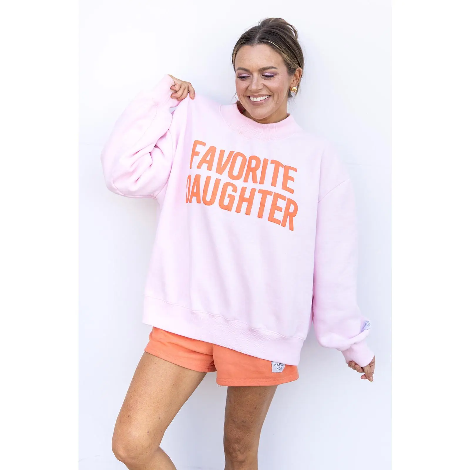 Favorite Daughter Puff Ink Mock Neck - Favorite Daughter Puff Ink Mock Neck -