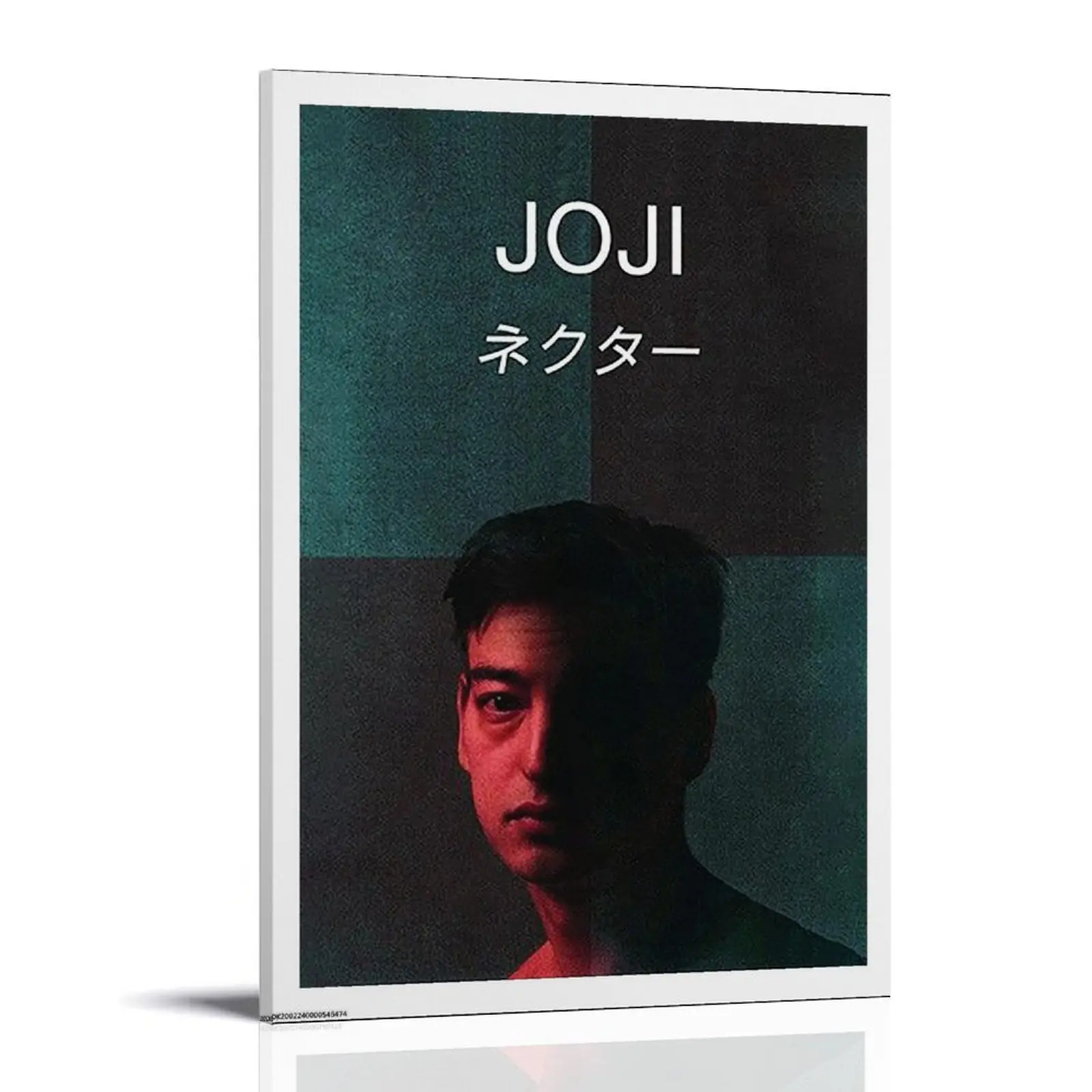 Joji Frame-Style 4-Poster Music Album Cover Canvas Wall Art, High-Resolution Vintage Band Prints, Home Decor Gift for Rooms