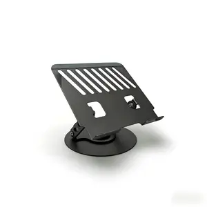 Adjustable Laptop Stand with 360° Rotating Base Ergonomic Foldable Desktop Computer Stand for 10-16 inch Laptops Ideal for Home Office and Outdoor Use
