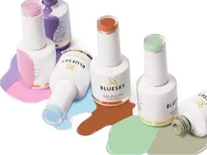 BLUESKY GEL POLISH, NAIL POLISH, 15ML, VEGAN Nail Care Cosmetic