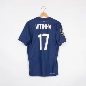 Vitinha#17 Soccer JerseySG Paris Full logo