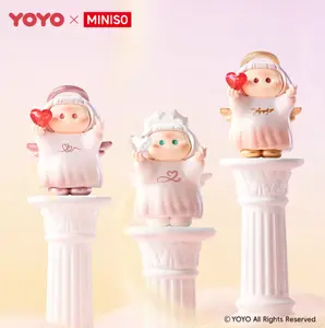 MINISO YOYO Ring Cupid Series Iconbox Figure Blind Box, Christmas Gifts for Boys or Girls, Couple Accessories, Holiday Birthday Gifts