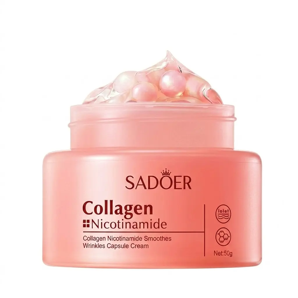 Korean  Cream | Collagen & Vitamin C Moisturizer | Advanced Radiant & Firming Formula | Deep Hydrating K-Beauty Facial Care for Glowing Skin