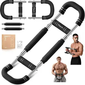 U-Shaped Arm Trainer, Multifunctional Indoor Exercise Equipment, Adjustable Wrist Chest Muscle Training Tool for Fitness, Arm Strength Trainer