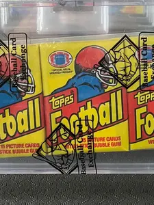 Football Pack Break #2 - 1981 Topps BBCE Certified Break - Card Position