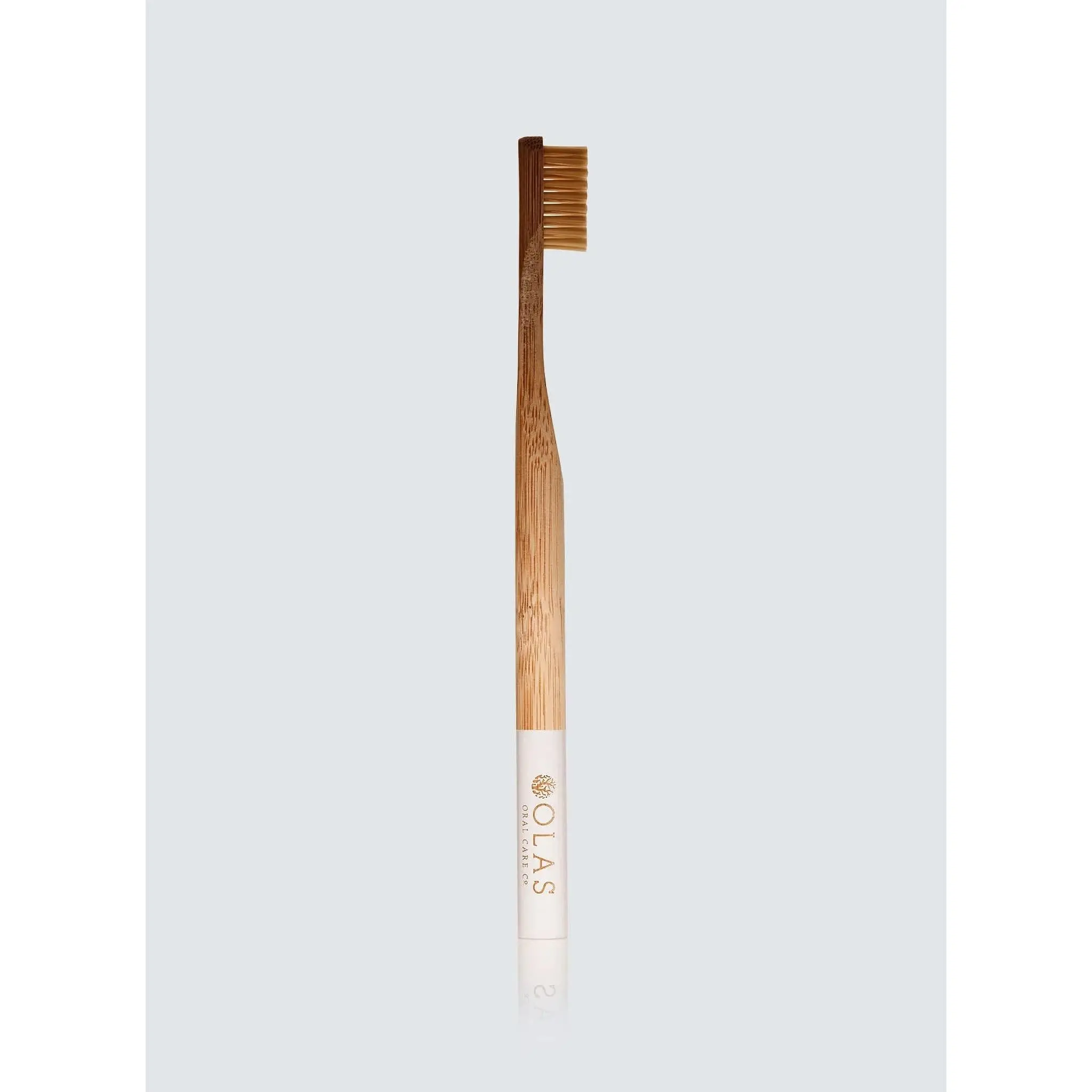 OLAS Toothbrush Natural - White Handle