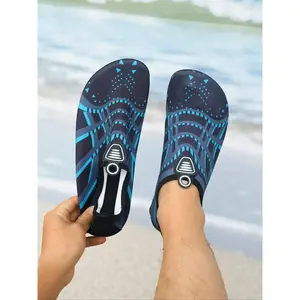 Men's Waterproof Beach Sandals for Swimming and Snorkeling, Lightweight Comfortable Footwear for River Trekking and Vacation, Quick-Dry Skin-Friendly Water Shoes, Soft Sole Shoes