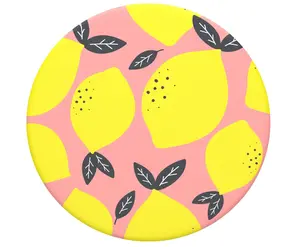 PopGrip: Swappable Grip for Phones & Tablets - Lemon Drop