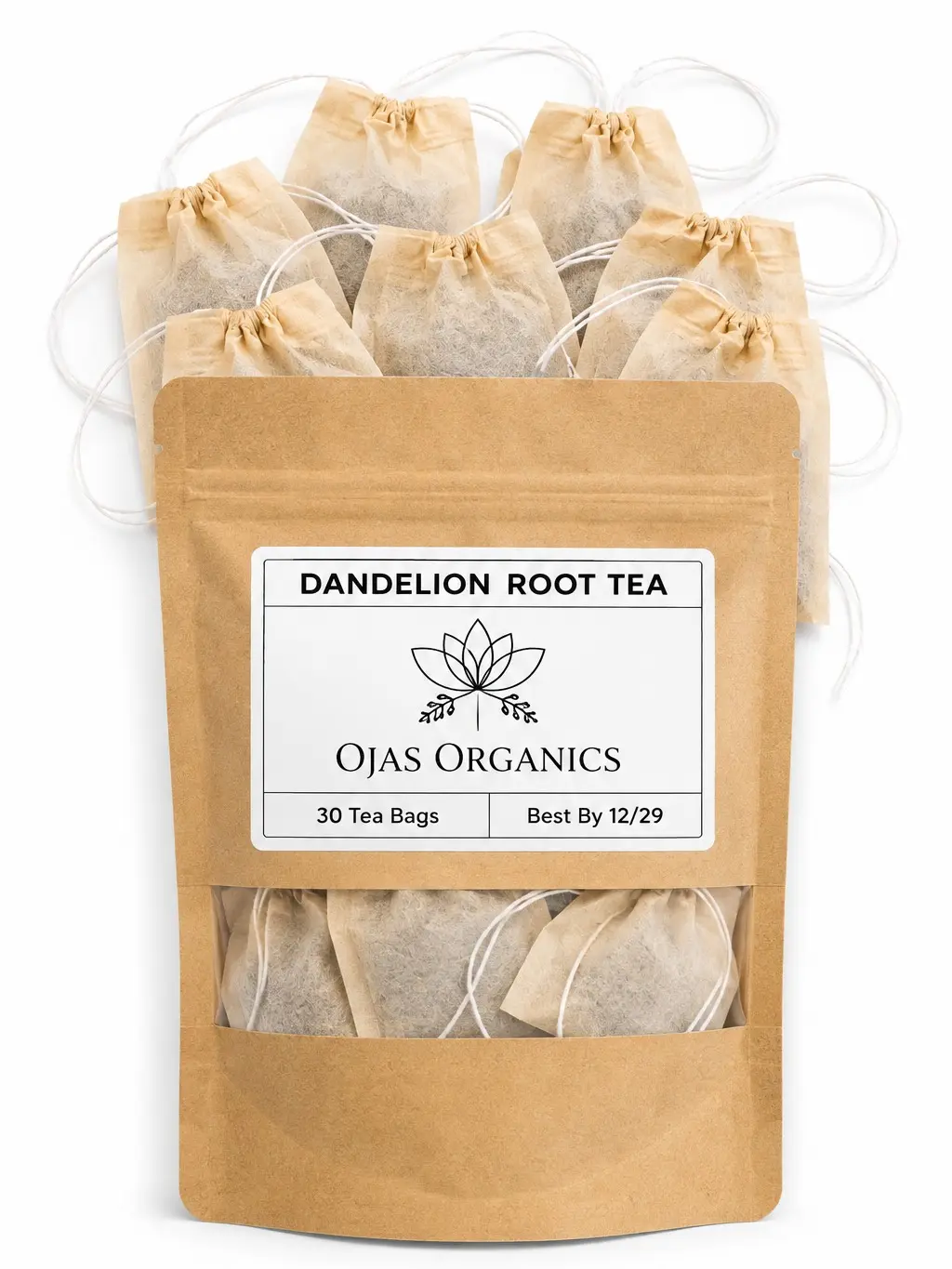 Organic Dandelion Root Tea Bags