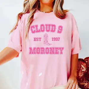 Megan Moroney Cloud 9 Tour 2026 Shirt Comfort Colors And Gildan, Country Music Concert Tee Announcement Gift, Unisex, Comfortable, Soft, Relaxed Fit