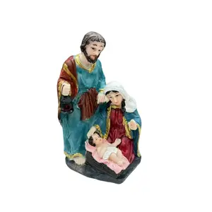 Jesus Birth Scene Statue, Resin Material, Easter/father's Day/mother's Day/christmas Gift, Home Decor, Religious Decoration, Garden Ornament, Desk Decoration