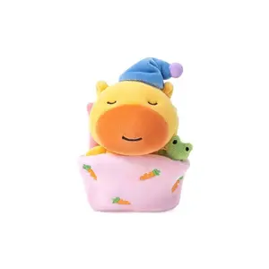 Capybara Lulu plush toy doll pendant small doll keychain bag decoration gift