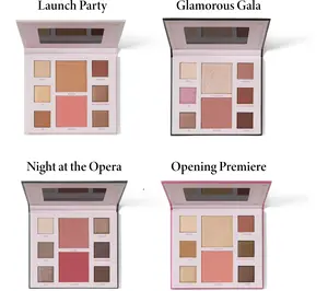 QVC Laura Geller Party in a Palette - 4-Piece Face Palette Set, Beauty & Personal Care Makeup Eyeshadow Kit
