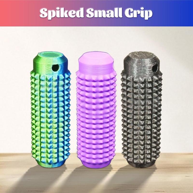 Little Ouchies Fidget, Pocket Mini Fidget Toy, Spiky Grippie Stim Keychain, Venting Key Pendant for AnxietyRelief Positive, Novelty Gifts for Friends Stress Relieving Accessory