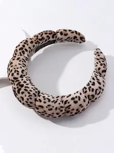 Leopard Pattern Hair Hoop, Cute Hair Accessories for Women & Girls, Minimalist Headwear Suitable for Thick Hair, Fashion Hair Accessories for Party, Daily Clothing Decor