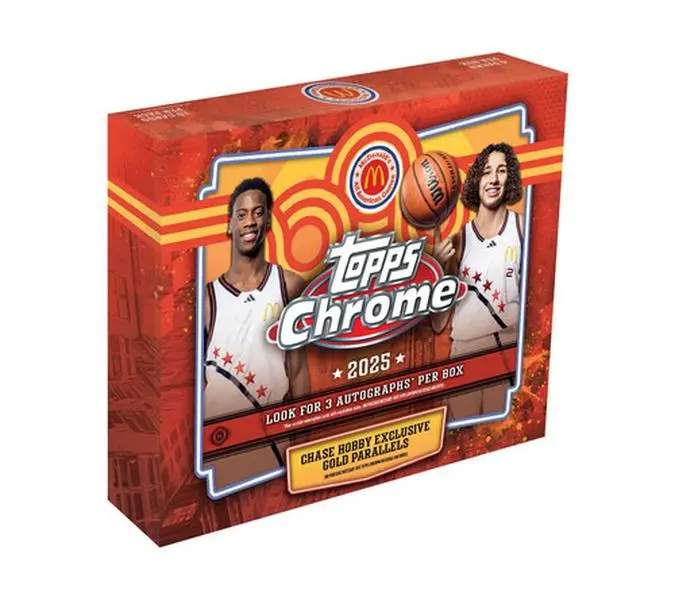 2025 Topps Chrome Mcdonalds Hobby box (NEW PRODUCT)