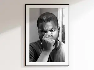 Friday Movie Poster, Craig's Dad Toilet Scene, Funny Bathroom Wall Art and Toilet Prints