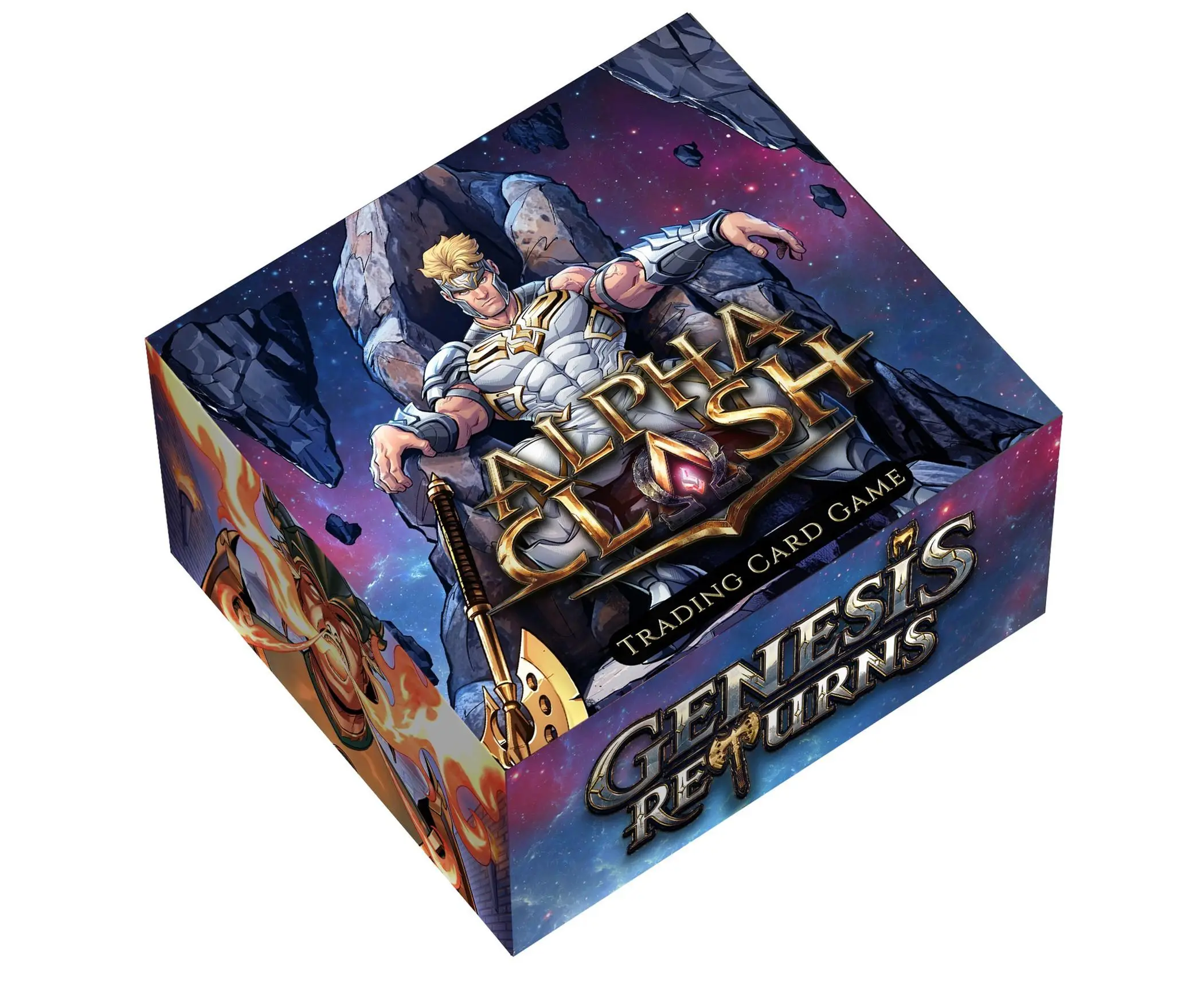 Alpha Clash TCG: Genesis Returns Sealed Hobby Play Booster Box - 170-Card TCG Game Set with 1x Alpha Rare, 2x Legendaries, Booster Packs for Collecting & Play