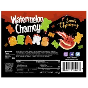Watermelon Chamoy Gummie Bears