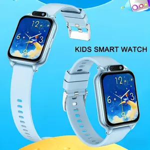 Full Touchscreen Digital Smartwatch, Wearable, Color Silicone Strap, Flashlight/camera/game/pedometer, Perfect Christmas/halloween Gift for Kids & Adults
