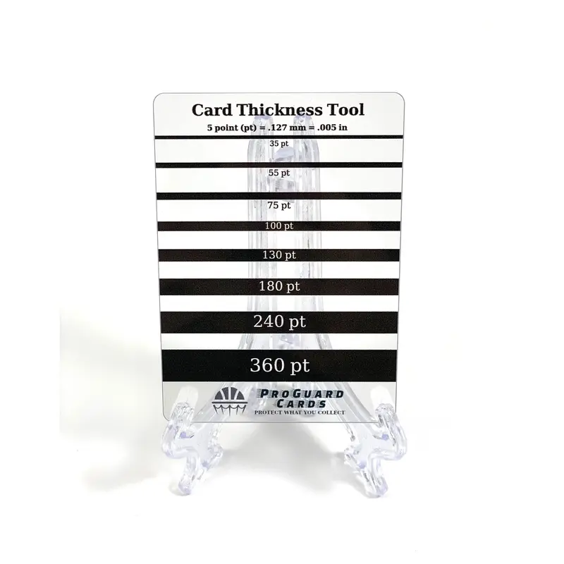 mtg card thickness gsm Amazon.com : 310gsm Black Core TCG Cardstock - DIY Proxy - Blank Smooth  Blackcore Playing Card Stock - 8.5 * 11in Sheets