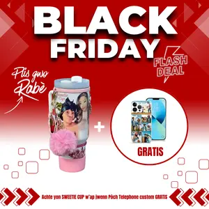 Sweetie Cup – Customizable Perfect Gift Hot & Cold All Day Stylish & Durable Plain Design with Pink Pom Pom Your Versatile Drink Companion