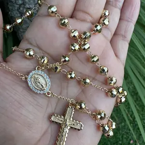 Rosary Necklace for him or her Anniversary Daily Female Birthday Male