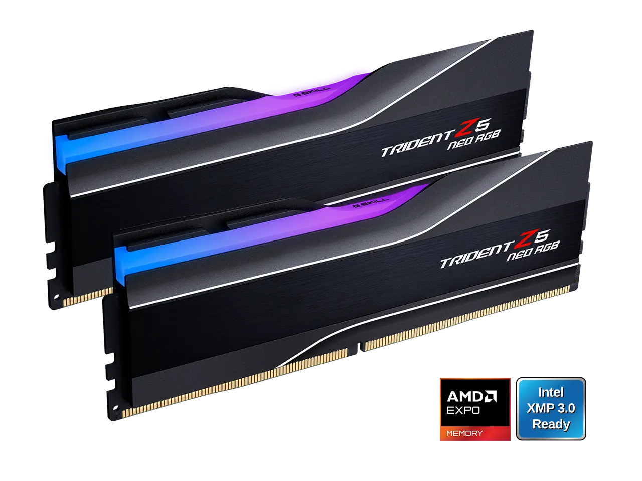 G.SKILL Trident Z5 Neo RGB Series 96GB (2 x 48GB) 288-Pin PC RAM DDR5 5600 (PC5 44800) Desktop Memory Model F5-5600J4040D48GX2-TZ5NR