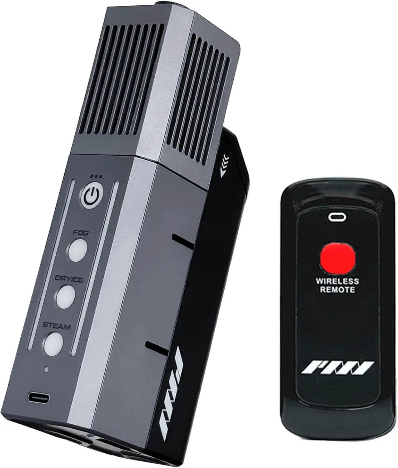 Portable Fog Machine, Handheld Wireless Smoke Machine with Remote Control for Photography, Outdoor Events, Parties, Stage Effects, Halloween or Weddings(Full Kit)