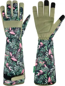 Gardening Gloves for Women, Rose Pruning Gloves Thorn Proof, Breathable, Anti Scratch, for Yard & Outdoor Work
